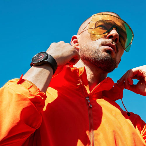 Watch 45mm Bluetooth Smartwatch w/Body, Health, Fitness and Sleep Tracker, Black